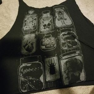 Spooky Crop Top Halloween